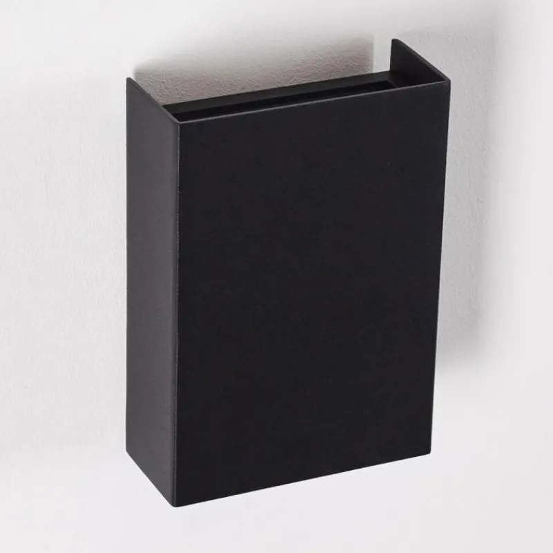 hofstein Applique murale d'extérieur Benin LED Noir, 2 lumières