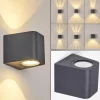 hofstein Applique murale d'extérieur Maputo LED Anthracite, 2 lumières