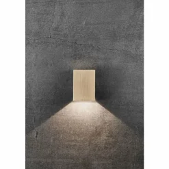 Luminaires Nordlux Applique murale d'extérieur Nordlux FOLD LED Laiton, 2 lumières