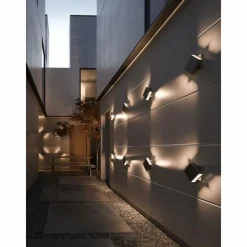 Luminaires Nordlux Applique murale d'extérieur Nordlux TURN LED Noir, 1 lumière