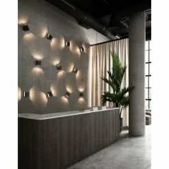 Luminaires Nordlux Applique murale d'extérieur Nordlux TURN LED Noir, 1 lumière
