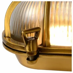 Lampes Dorées-Luminaires Lucide Applique murale d'extérieur Lucide DUDLEY Or, Laiton, 1 lumière