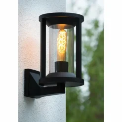 Luminaires Lucide Applique murale d'extérieur Lucide CADIX Noir, 1 lumière