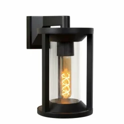 Luminaires Lucide Applique murale d'extérieur Lucide CADIX Noir, 1 lumière