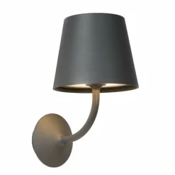 Luminaires Lucide Applique murale d'extérieur Lucide JUSTIN LED Noir, 1 lumière