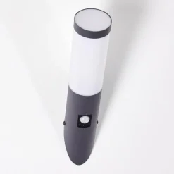 hofstein Applique murale d'extérieur Gaborone Anthracite, 1 lumière, Détecteur de mouvement