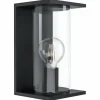 Luminaires Eglo Applique murale d'extérieur Eglo CASCINETTA Noir, 1 lumière