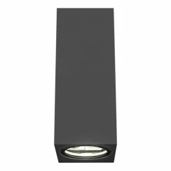 KS Verlichting Applique murale d'extérieur Geo Noir, 2 lumières