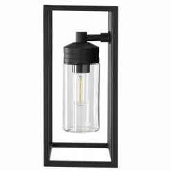 KS Verlichting Applique murale d'extérieur Hudson Noir, 1 lumière