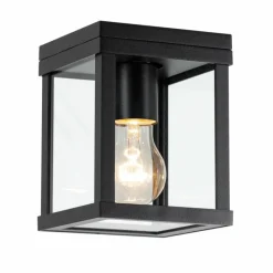 KS Verlichting Applique murale d'extérieur Huizen Noir, 1 lumière