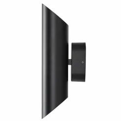 KS Verlichting Applique murale d'extérieur Edge Noir, 2 lumières