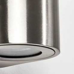 hofstein Applique murale d'extérieur Mora LED Acier inoxydable, 2 lumières