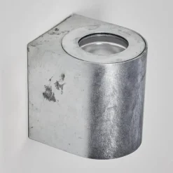 hofstein Applique murale d'extérieur Mora LED Nickel mat, 2 lumières