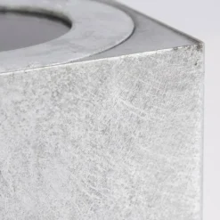 hofstein Applique murale d'extérieur Mora LED Nickel mat, 2 lumières