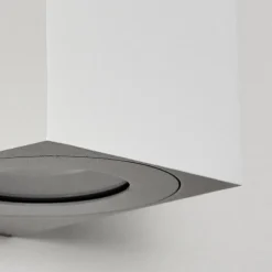 hofstein Applique murale d'extérieur Mora LED Blanc, 2 lumières