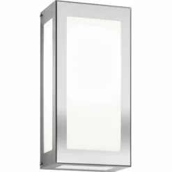 Luminaires CMD Applique murale d'extérieur CMD AQUA RAIN LED Acier inoxydable, 1 lumière, Détecteur de mouvement