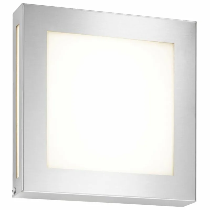 Luminaires CMD Applique murale d'extérieur CMD AQUA LEGENDO LED Acier inoxydable, 1 lumière, Détecteur de mouvement