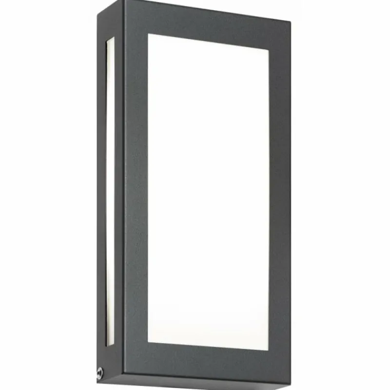 Luminaires CMD Applique murale d'extérieur CMD AQUA LEGENDO LED Anthracite, 1 lumière, Détecteur de mouvement