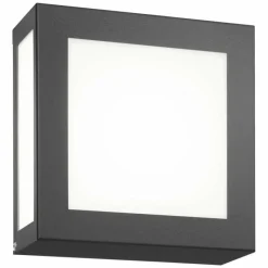 Luminaires CMD Applique murale d'extérieur CMD AQUA LEGENDO Anthracite, 1 lumière, Détecteur de mouvement
