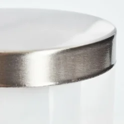 hofstein Applique murale d'extérieur Leon LED Nickel mat, 1 lumière