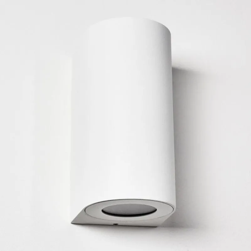 hofstein Applique murale d'extérieur Boda Blanc, 2 lumières