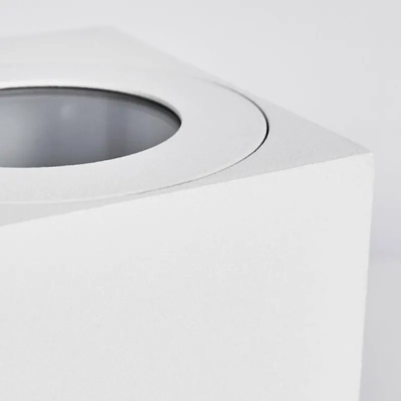 hofstein Applique murale d'extérieur Boda Blanc, 2 lumières