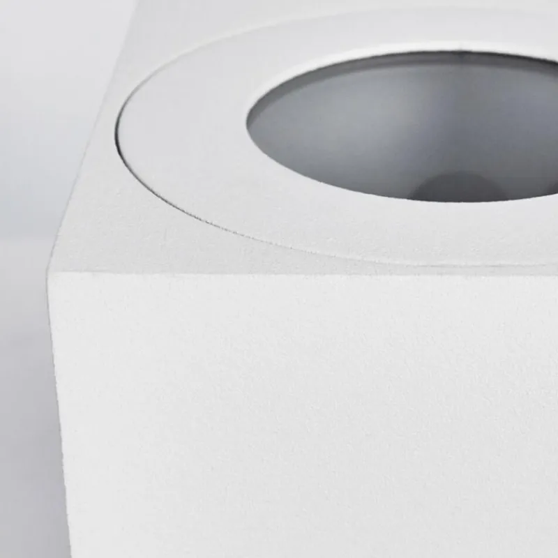 hofstein Applique murale d'extérieur Boda Blanc, 2 lumières