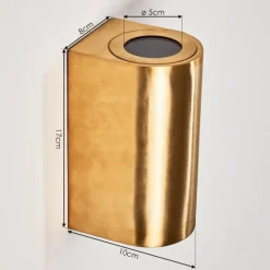 hofstein Applique murale d'extérieur Boda Laiton, 2 lumières