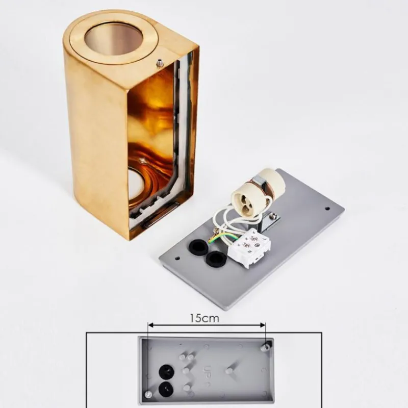 hofstein Applique murale d'extérieur Boda Laiton, 2 lumières