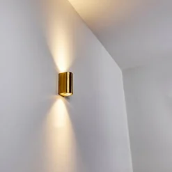 hofstein Applique murale d'extérieur Boda Laiton, 2 lumières