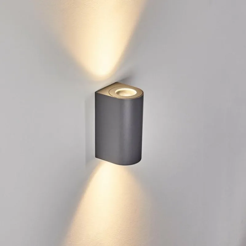 hofstein Applique murale d'extérieur Boda Gris, 2 lumières