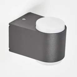 hofstein Applique murale d'extérieur Mapiu LED Anthracite, 2 lumières