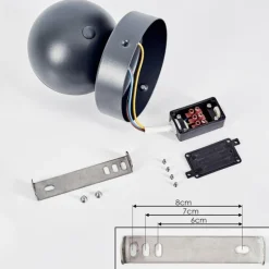 hofstein Applique murale d'extérieur Kapowai LED Anthracite, 1 lumière