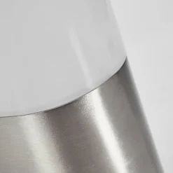 hofstein Applique murale d'extérieur Busalla LED Nickel mat, 1 lumière