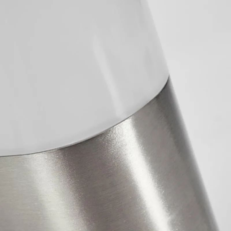 hofstein Applique murale d'extérieur Busalla LED Nickel mat, 1 lumière