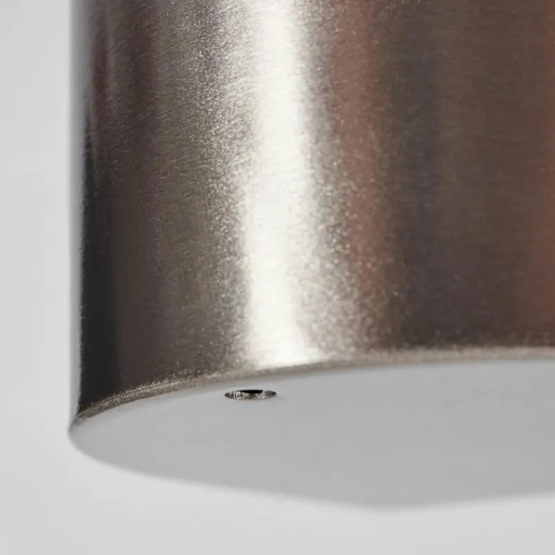 hofstein Applique murale d'extérieur Busalla LED Nickel mat, 1 lumière