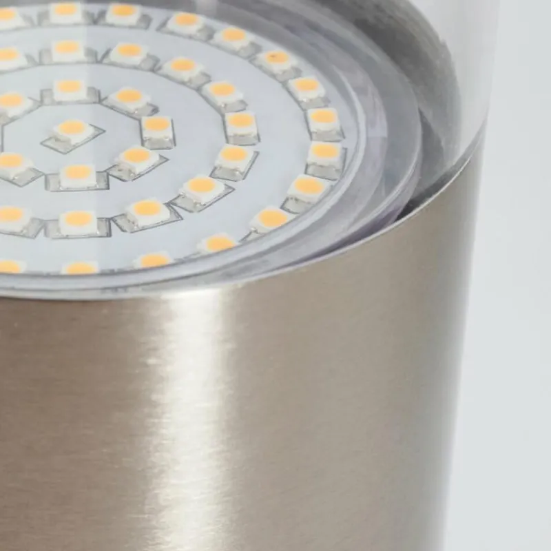 hofstein Applique murale d'extérieur Caivano LED Nickel mat, 1 lumière