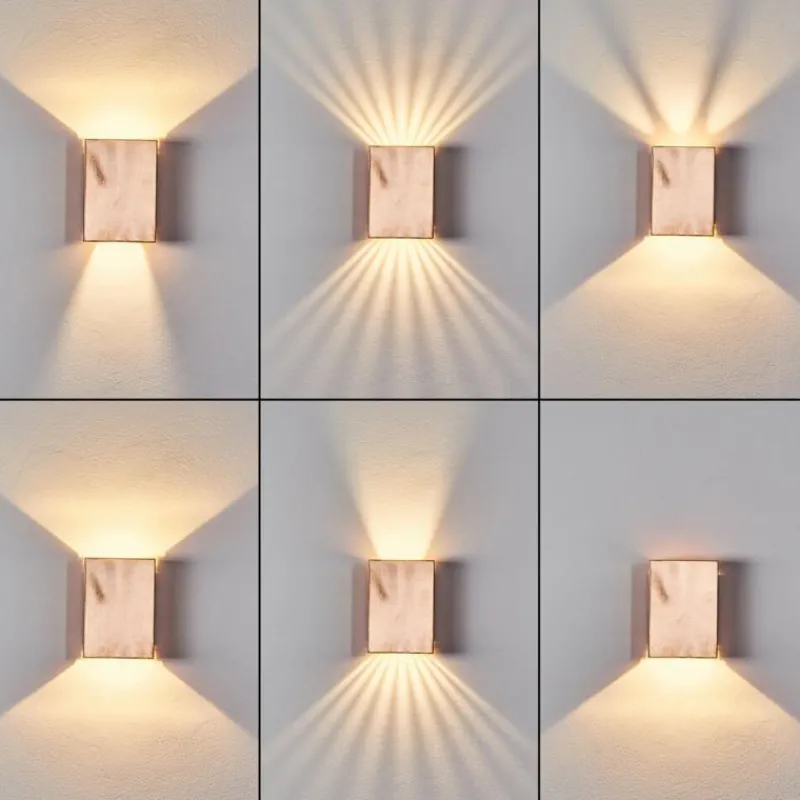 hofstein Applique murale d'extérieur Benin LED Cuivre, 1 lumière