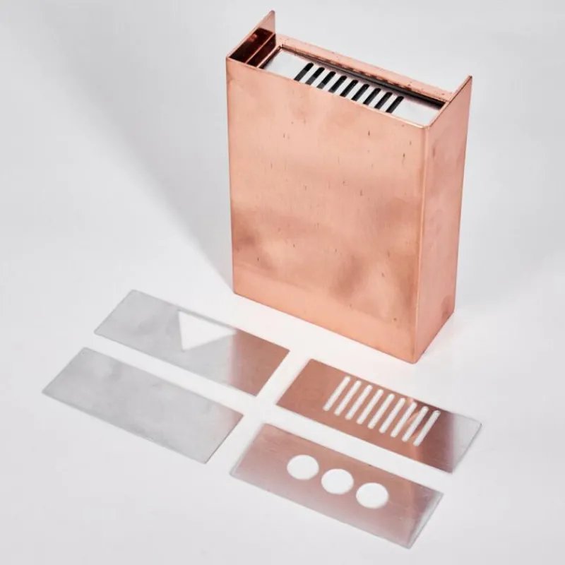 hofstein Applique murale d'extérieur Benin LED Cuivre, 1 lumière