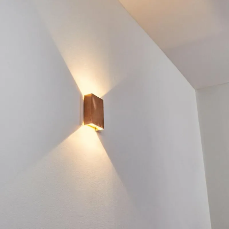 hofstein Applique murale d'extérieur Benin LED Cuivre, 1 lumière