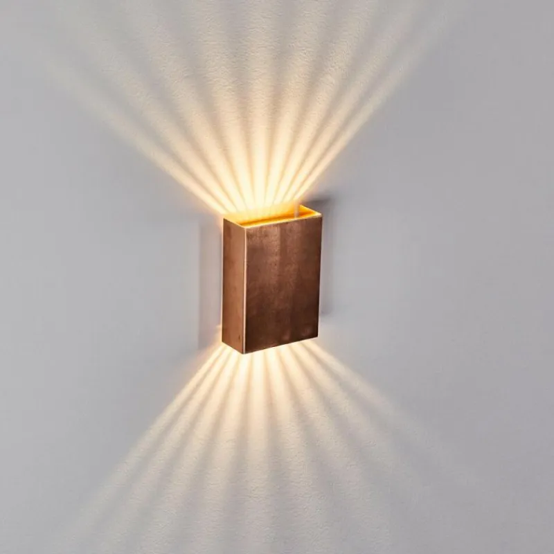 hofstein Applique murale d'extérieur Benin LED Cuivre, 1 lumière