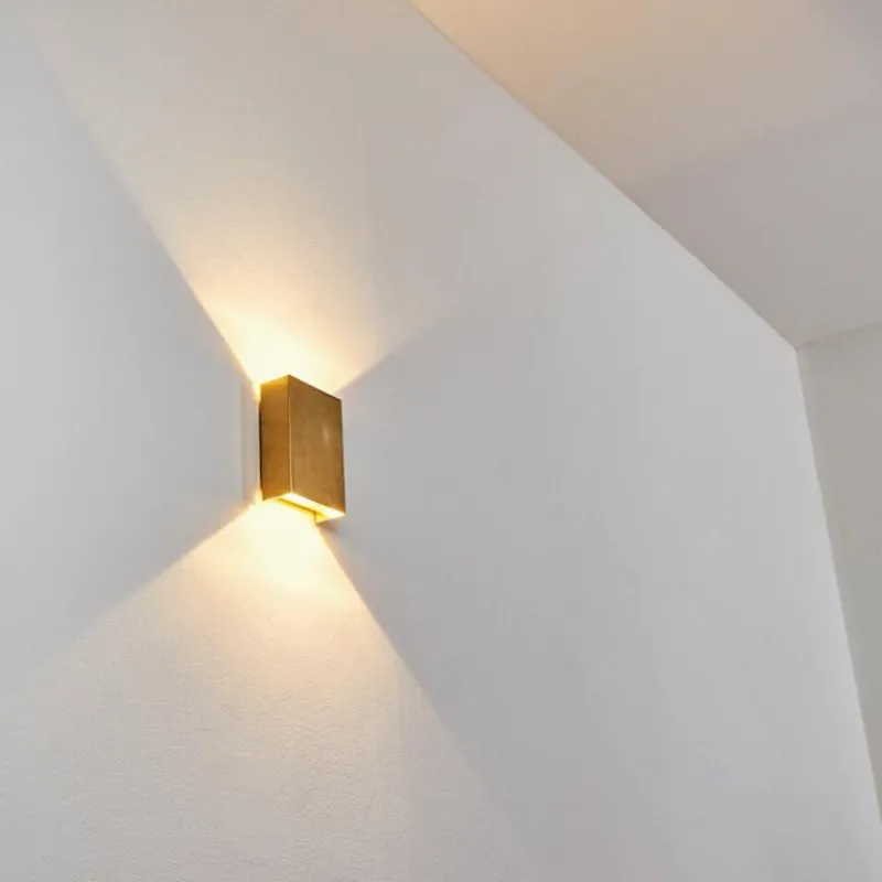 hofstein Applique murale d'extérieur Benin LED Laiton, 1 lumière