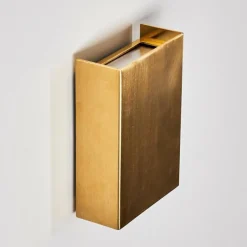 hofstein Applique murale d'extérieur Benin LED Laiton, 1 lumière