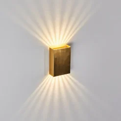 hofstein Applique murale d'extérieur Benin LED Laiton, 1 lumière