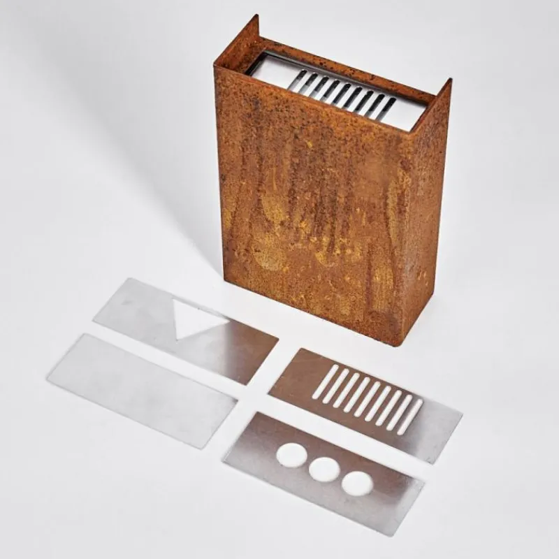 hofstein Applique murale d'extérieur Benin LED Rouille, 1 lumière