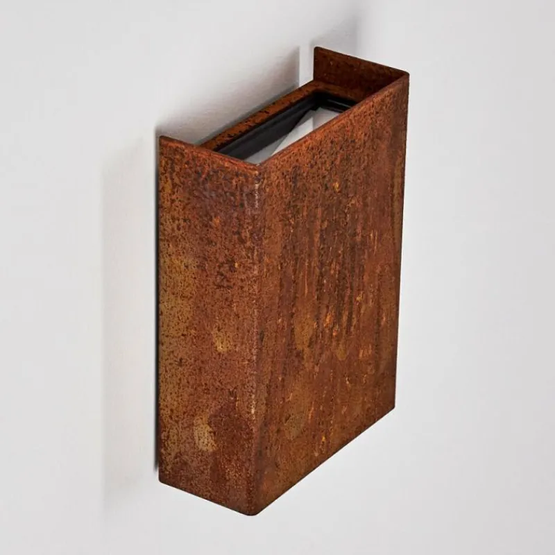 hofstein Applique murale d'extérieur Benin LED Rouille, 1 lumière