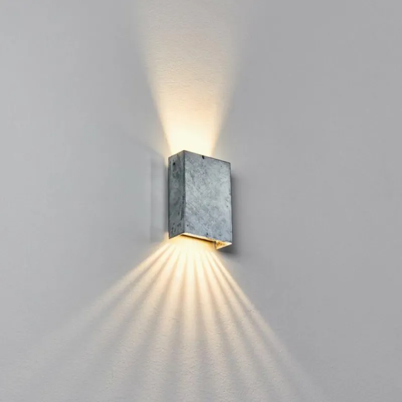 hofstein Applique murale d'extérieur Benin LED Gris, 1 lumière