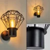 Lampes Vintages & Rétros-hofstein Applique murale d'extérieur Solda Noir, 1 lumière