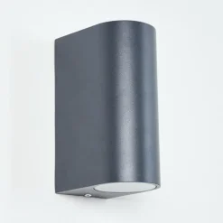 hofstein Applique murale d'extérieur Kingstown Anthracite, 2 lumières