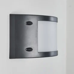 hofstein Applique murale d'extérieur Pompeano LED Noir, 1 lumière